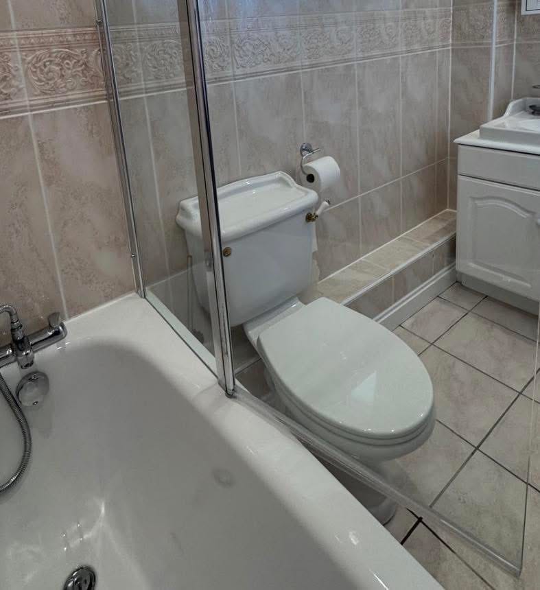 Bathroom after thorough deep sanitisation and spotless finish - Renova Cleaning Services